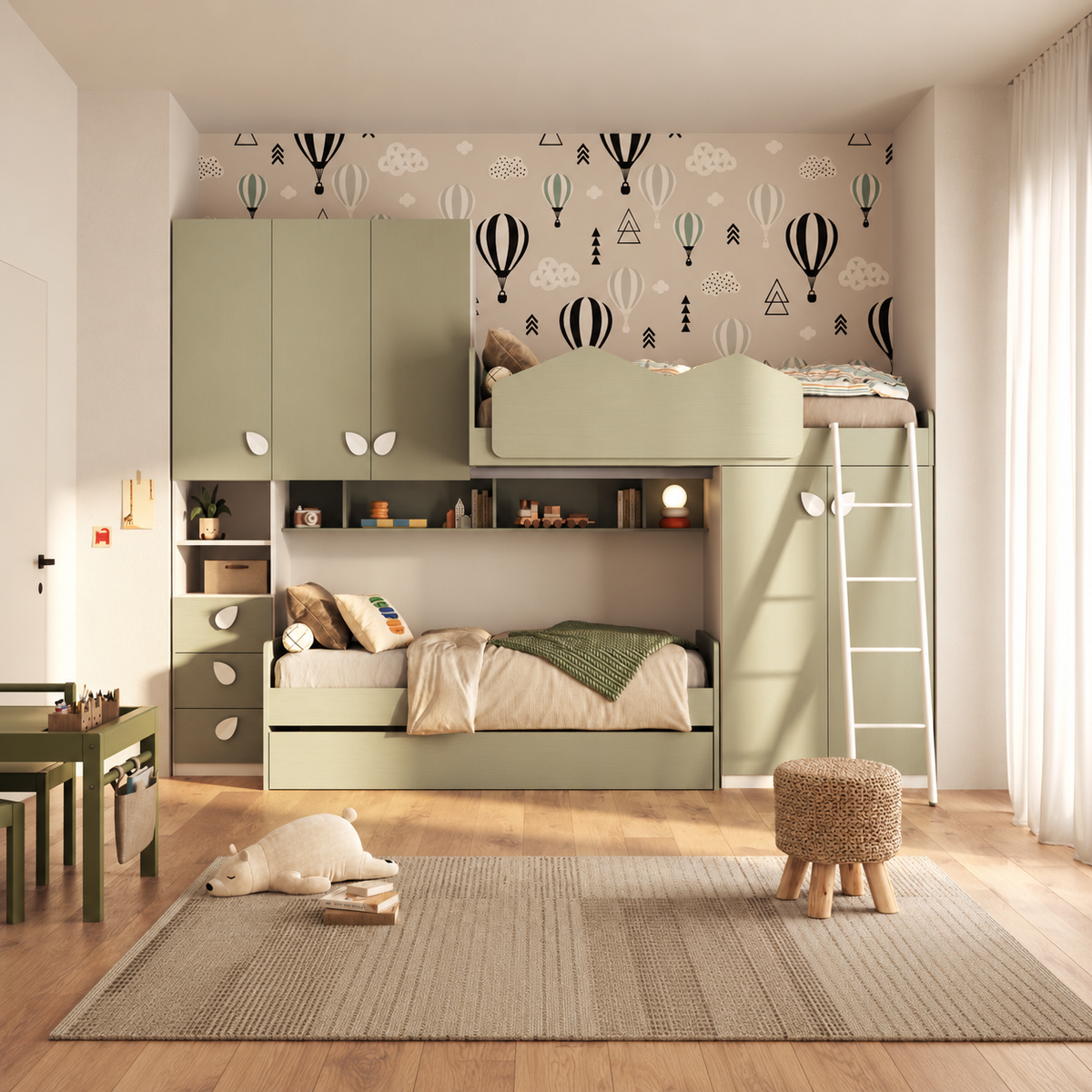 Cameretta Soppalco Grande Joy
