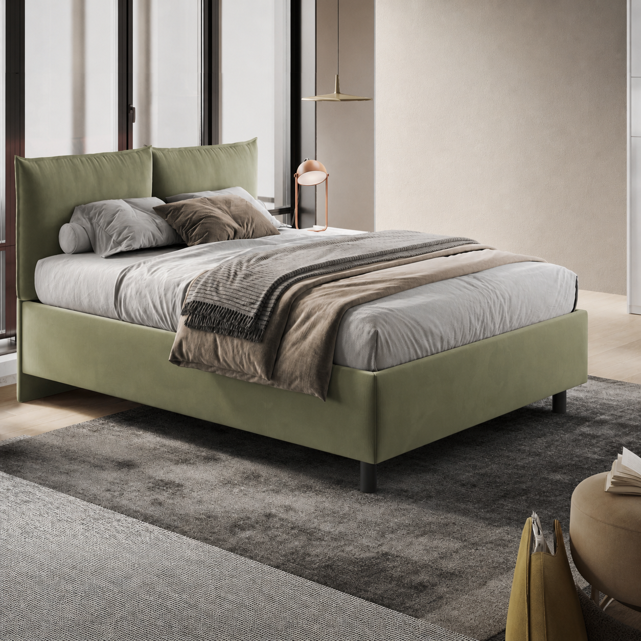 Letto Contenitore Pillows