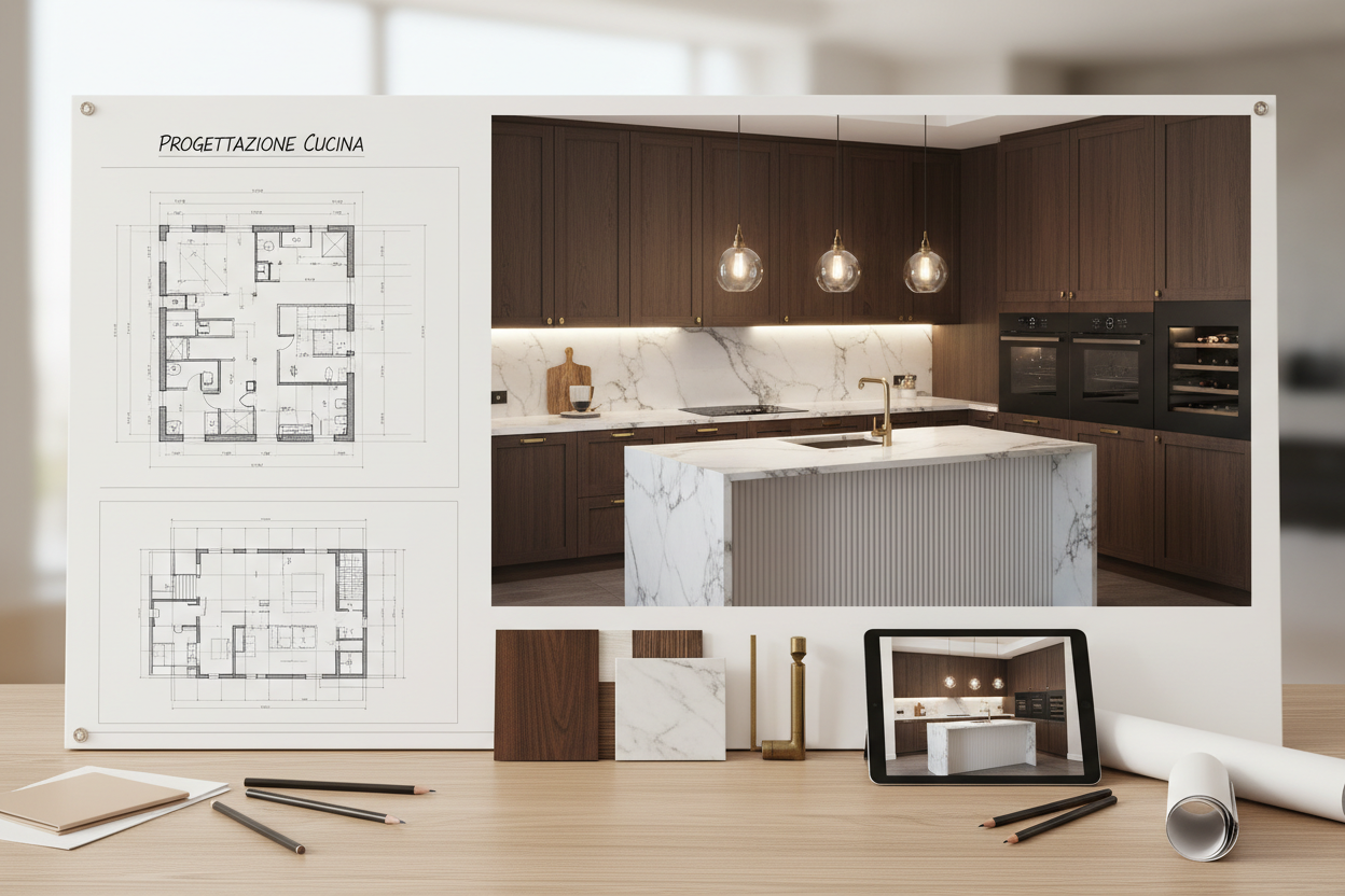 progettazione di una cucina
